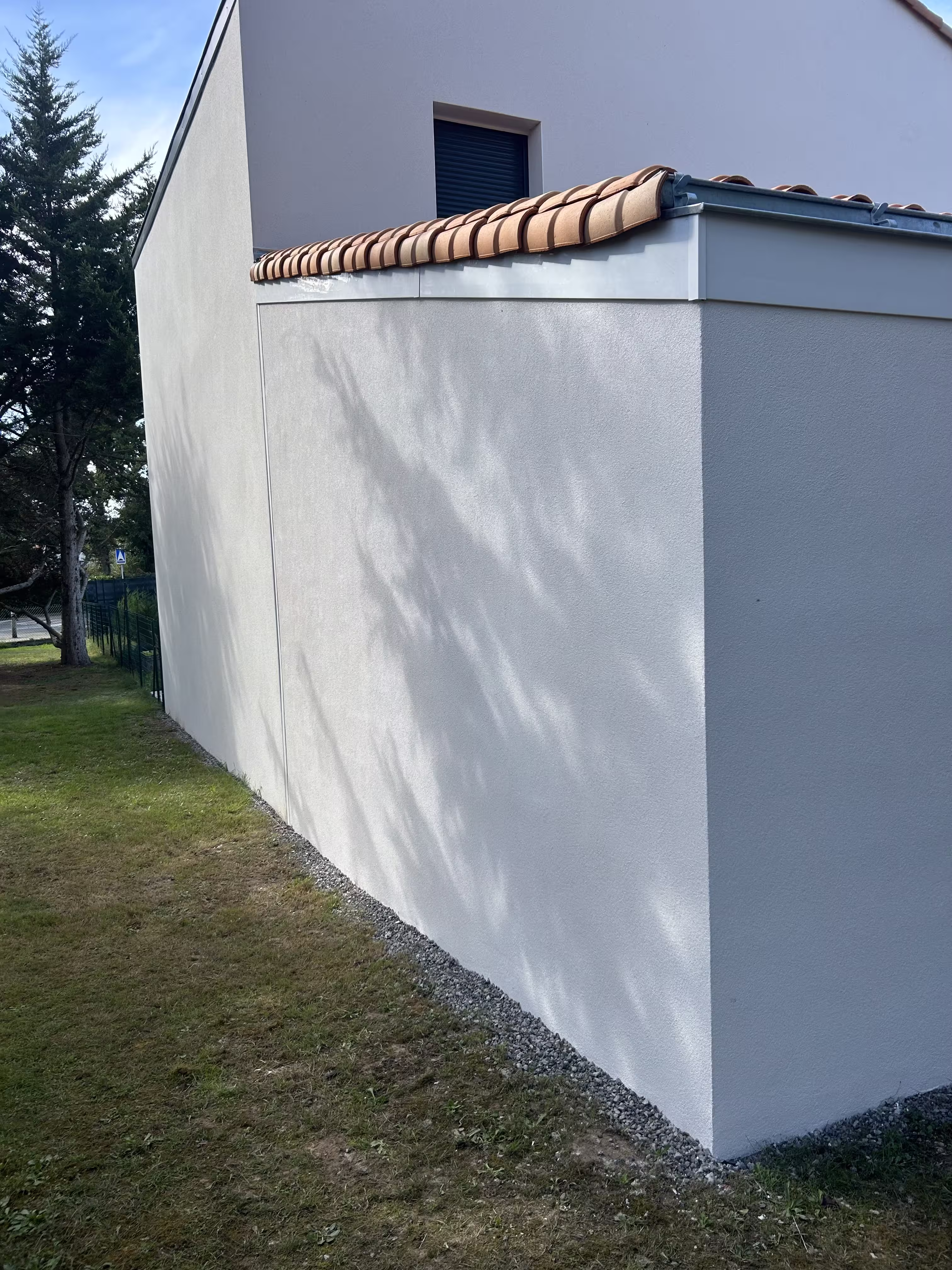 chantier de peinture extérieure